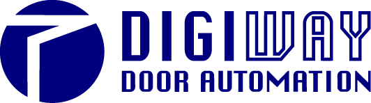 Digiway logo in blue with a transparent background